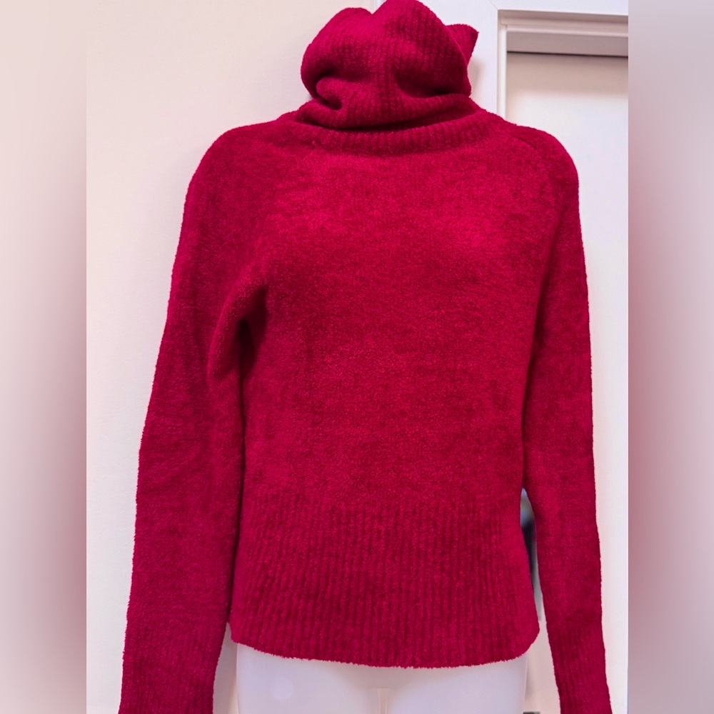 Chenille Cowl Neck - Sweater
